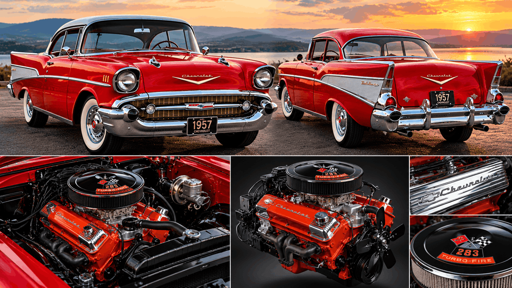 1957 Chevrolet Exterior engine