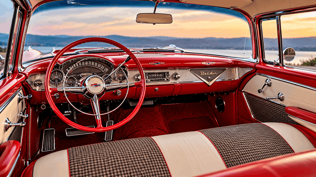 What Is Inside a 1957 Chevrolet
