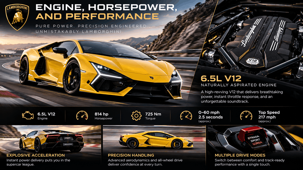 Engine, Horsepower, and Performance
